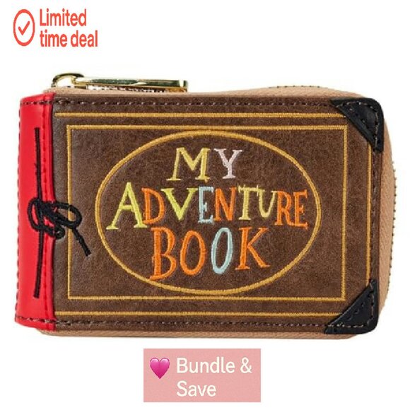 Vegan Leather Accordion Wallet with 12 Card Slots & Zipper Closure - Picture 2 of 5